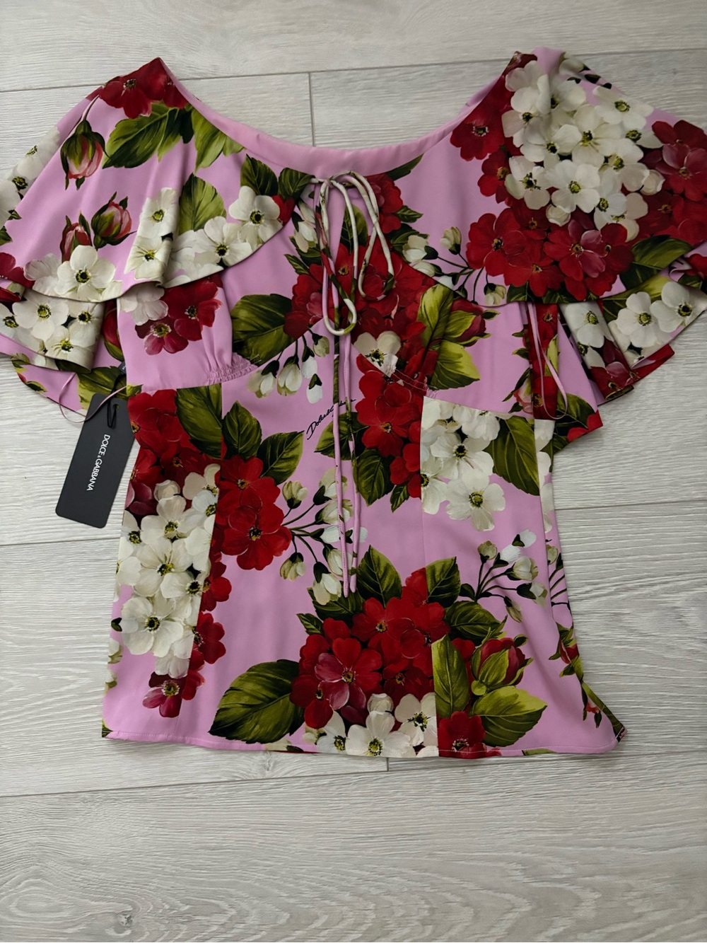 Dolce & Gabbana floral print blouse IT44